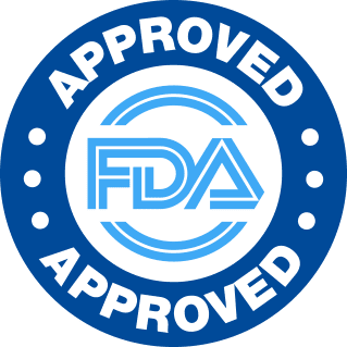 Manufactured in an FDA-registered facility
